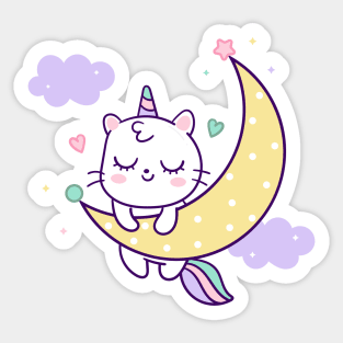 Cat Dream Sticker